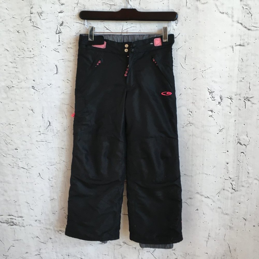 Champion Kids Black and Pink Winter Pants